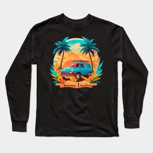 travel car Long Sleeve T-Shirt